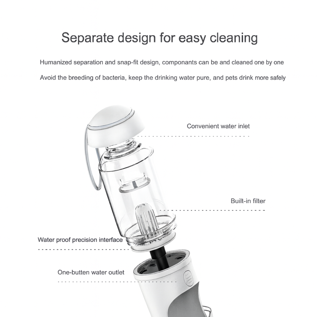 FurMates Co™ HydroSip Portable Water Dispenser