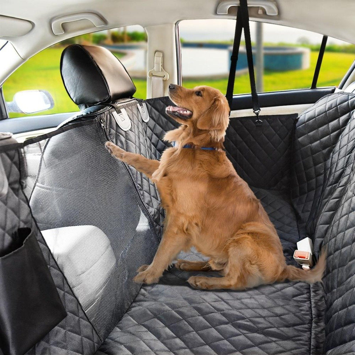 FurMates Co™ TravelGuard Car Seat Cover